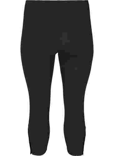 3/4 legging met knopen, Black, Packshot image number 1