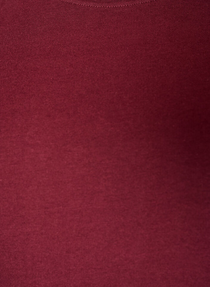Boxy katoenen T-shirt, Rood, Packshot image number 2