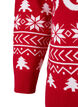 Trui met kerstpatroon, Tango Red, Packshot image number 3