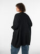 Lang vest met zakken, Zwart, Model image number 2