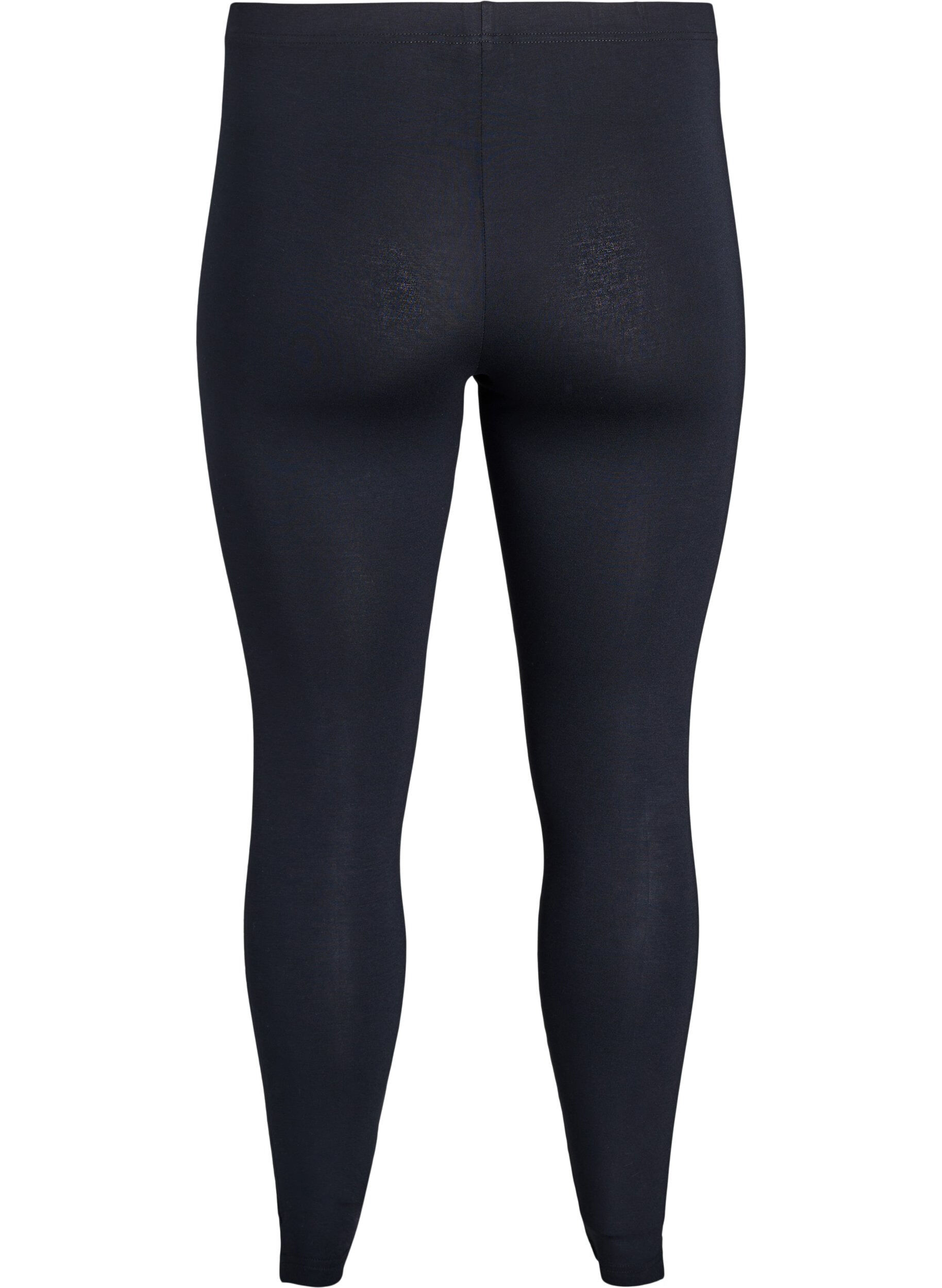 Zizzi Legging met strassdetail, Zwart, Packshot image number 1