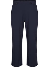Losse broek met zakken, Blauw