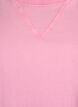 Boxy T-shirt in biologisch katoen, Roze, Packshot image number 2