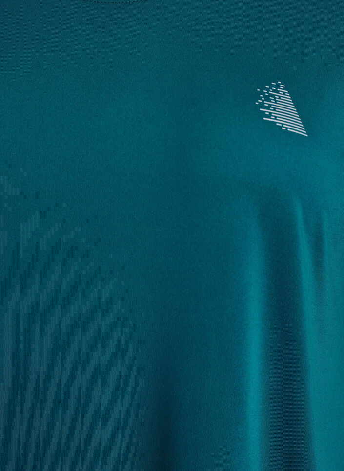 Lang trainings-T-shirt, Groen, Packshot image number 2