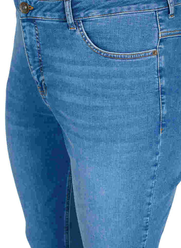 Bea jeans met extra hoge taille, Blue denim, Packshot image number 2