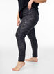Viscose leggings met print, Zwart, Model image number 0
