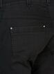 Slim fit capri jeans met zakken, Zwart, Packshot image number 3