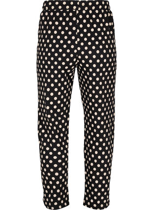 Katoenen pyjama broek , Black W. Angora Dot, Packshot image number 1