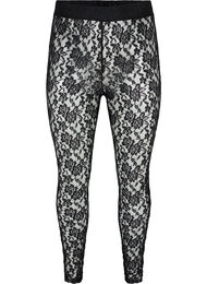 Legging van kant, Black
