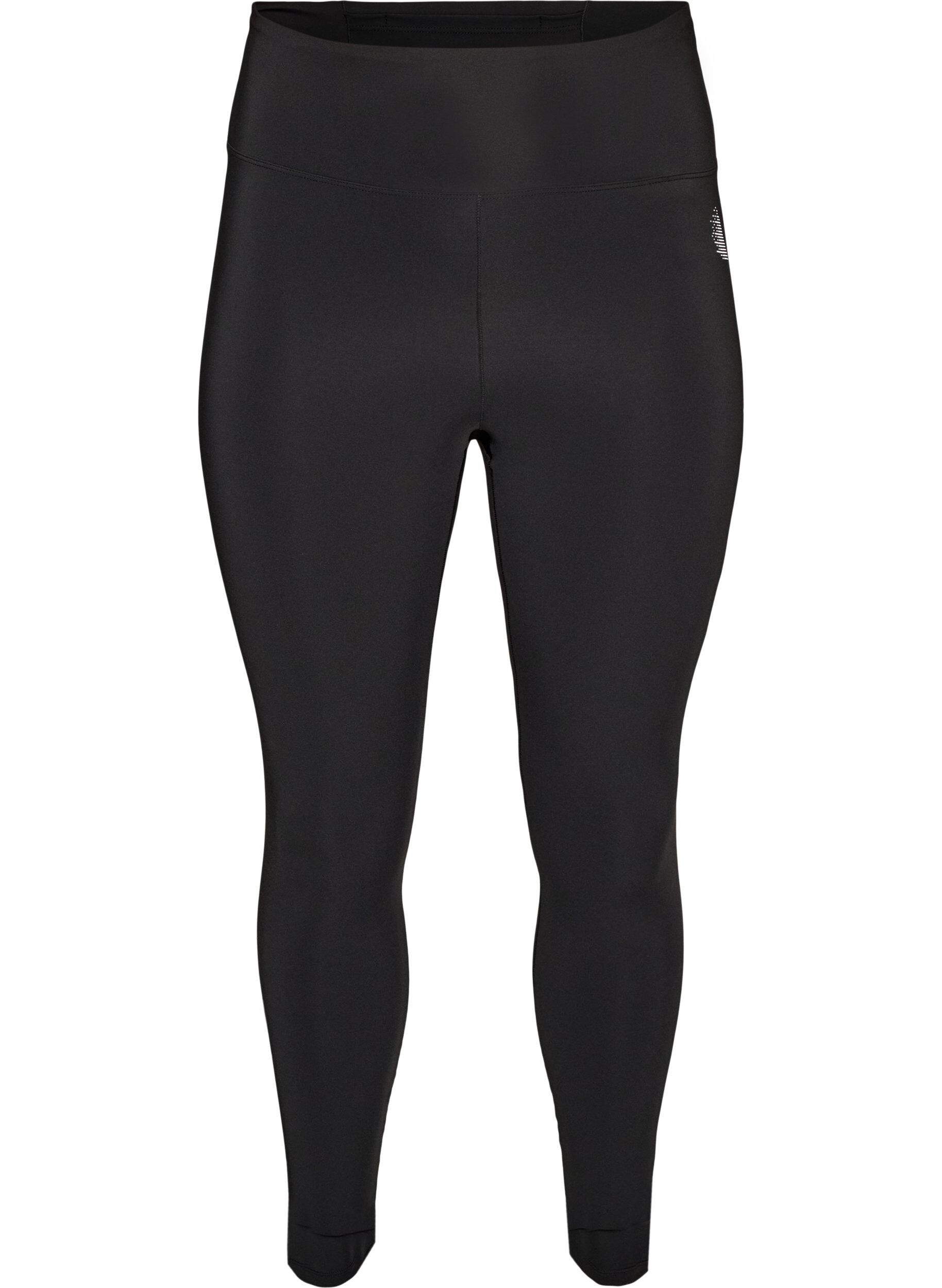 ZizziTrainingspanties met high waist en zak in de tailleband, Zwart, Packshot image number 0