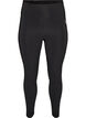 Trainingspanties met high waist en zak in de tailleband, Zwart, Packshot image number 0