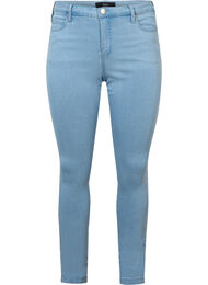 super slim fit Amy jeans met hoge taille, Ex Lgt Blue