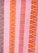 Korte jurk in linnen en viscose met 3/4 mouwen, Roze, Packshot image number 2