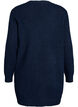 Lang vest met zakken, Blauw, Packshot image number 1