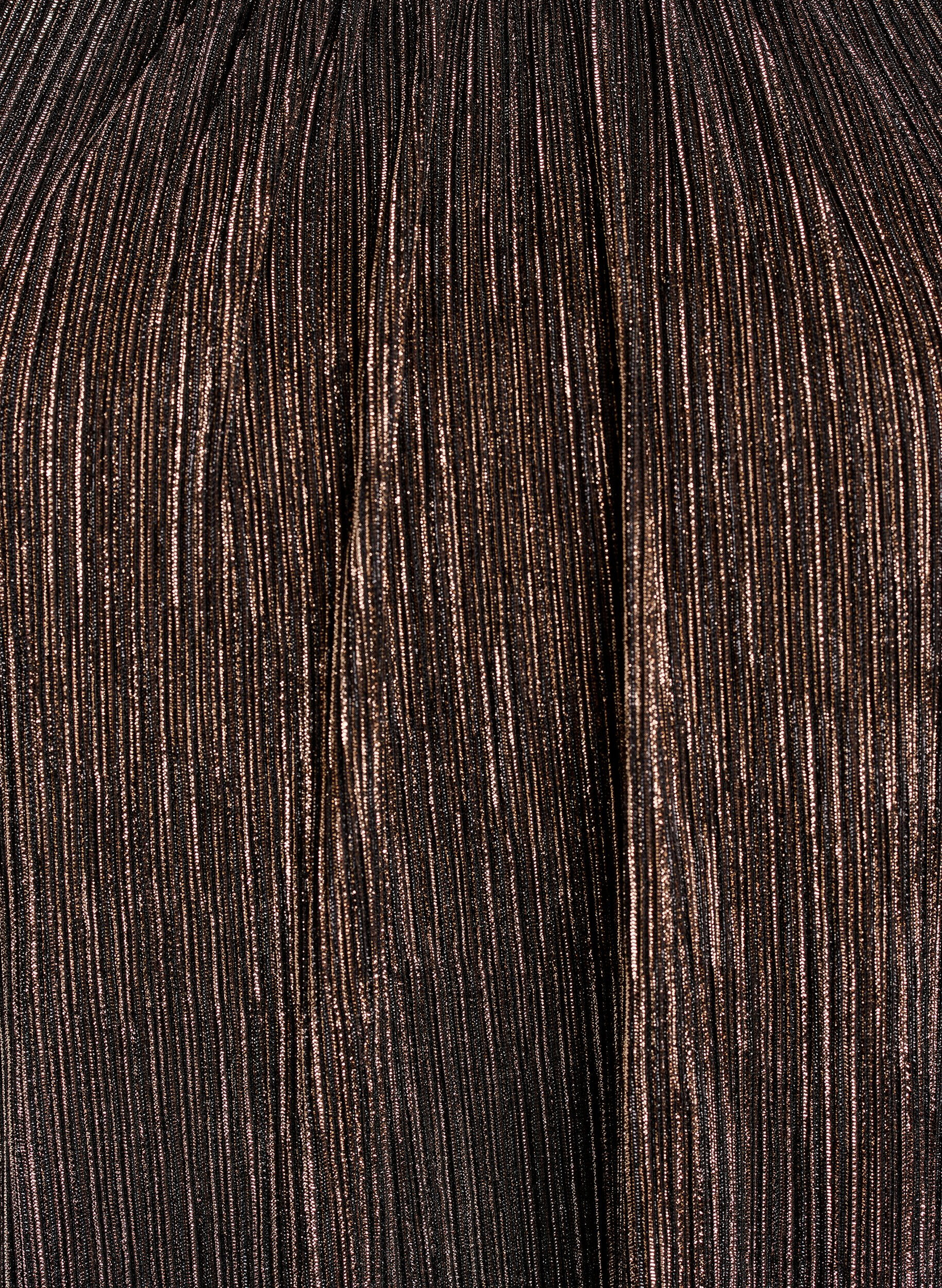 Zizzi Partyblouse met glitterstrepen en lange mouwen, Zwart, Packshot image number 2