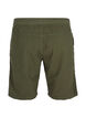 Losse katoenen short met zakken, Groen, Packshot image number 1