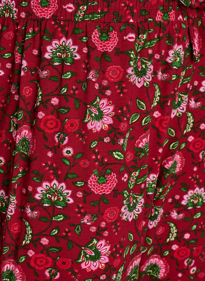 Katoenen pyjamabroek met print, Rood, Packshot image number 2