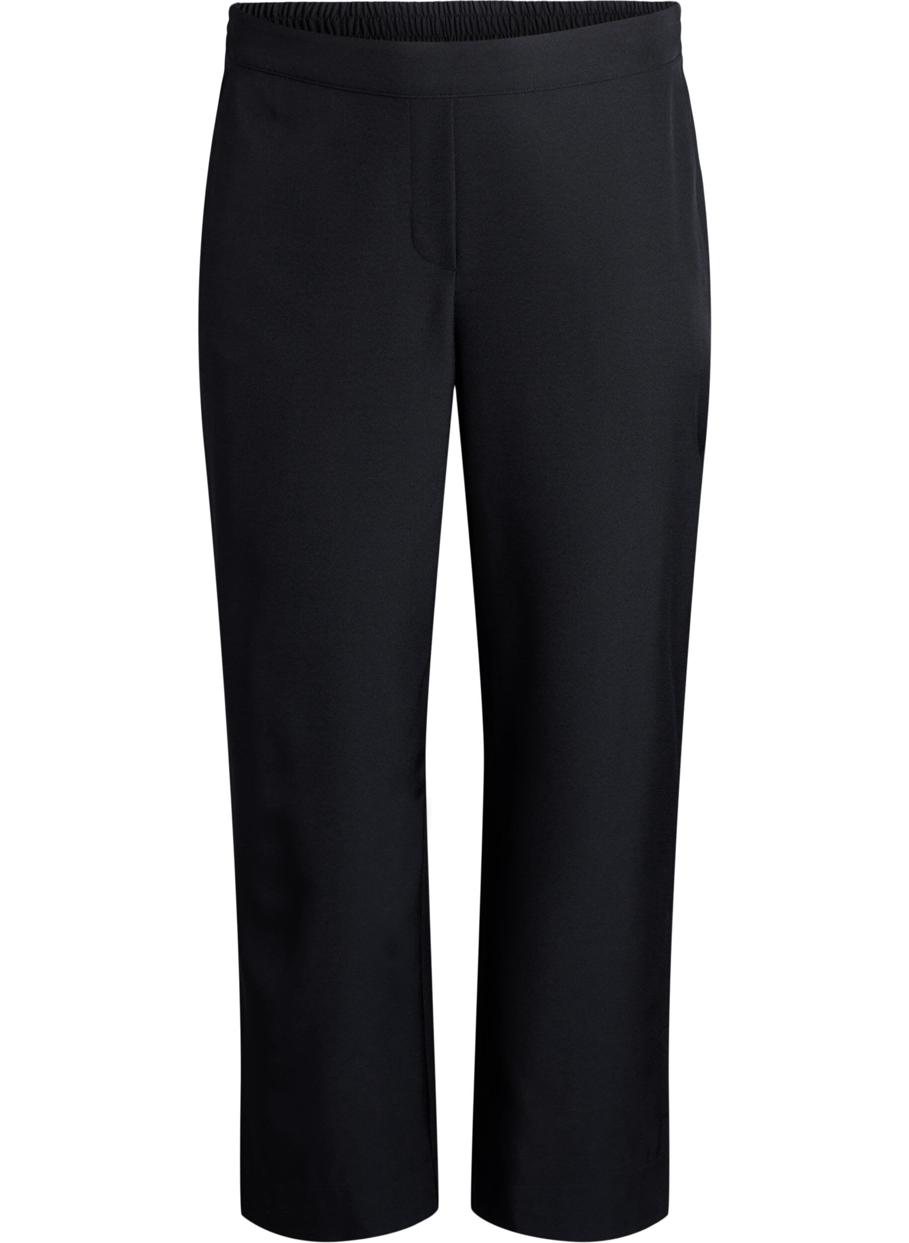 ZizziLosse broek met zakken, Zwart, Packshot image number 0