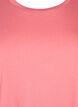 T-shirt met korte mouwen van katoenmix, Roze, Packshot image number 2