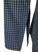 Katoenen overhemd met ruitpatroon en onzichtbare knoopsluiting, Blauw, Packshot image number 4
