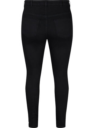 Super smalle Amy jeans met hoge taille, Black, Packshot image number 1