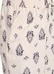 Losse broek met print en hoge taille, Beige, Packshot image number 2