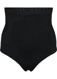 Shapewear string met hoge taille, Zwart
