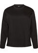 Basic T-shirt met lange mouwen, Zwart, Packshot image number 0