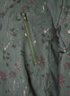 Gewatteerde winterjas met bloemenprint, Groen, Packshot image number 3