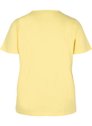 T-shirt met korte mouwen en broderie anglaise, Goldfinch Mel., Packshot image number 1