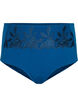 Heupslip met normale taille en kant, Sailor Blue, Packshot image number 0
