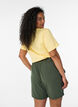 Korte broek met zakken en losse pasvorm, Groen, Model image number 2