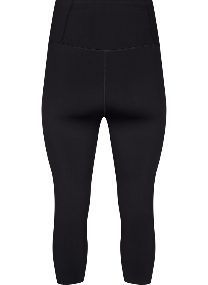 CORE, SUPER TENSION TIGHTS - 3/4 sportlegging met zakje, Black, Packshot image number 1