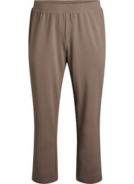 FLASH - Broek met rechte pasvorm, Beige