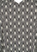 Jurk met V-hals en print, Birch Graphic AOP, Packshot image number 2