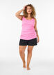 Top met kant, Roze, Model image number 1