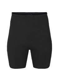 Light shapewear shorts met hoge taille, Black