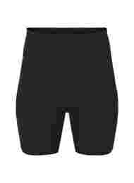 Light shapewear shorts met hoge taille, Black