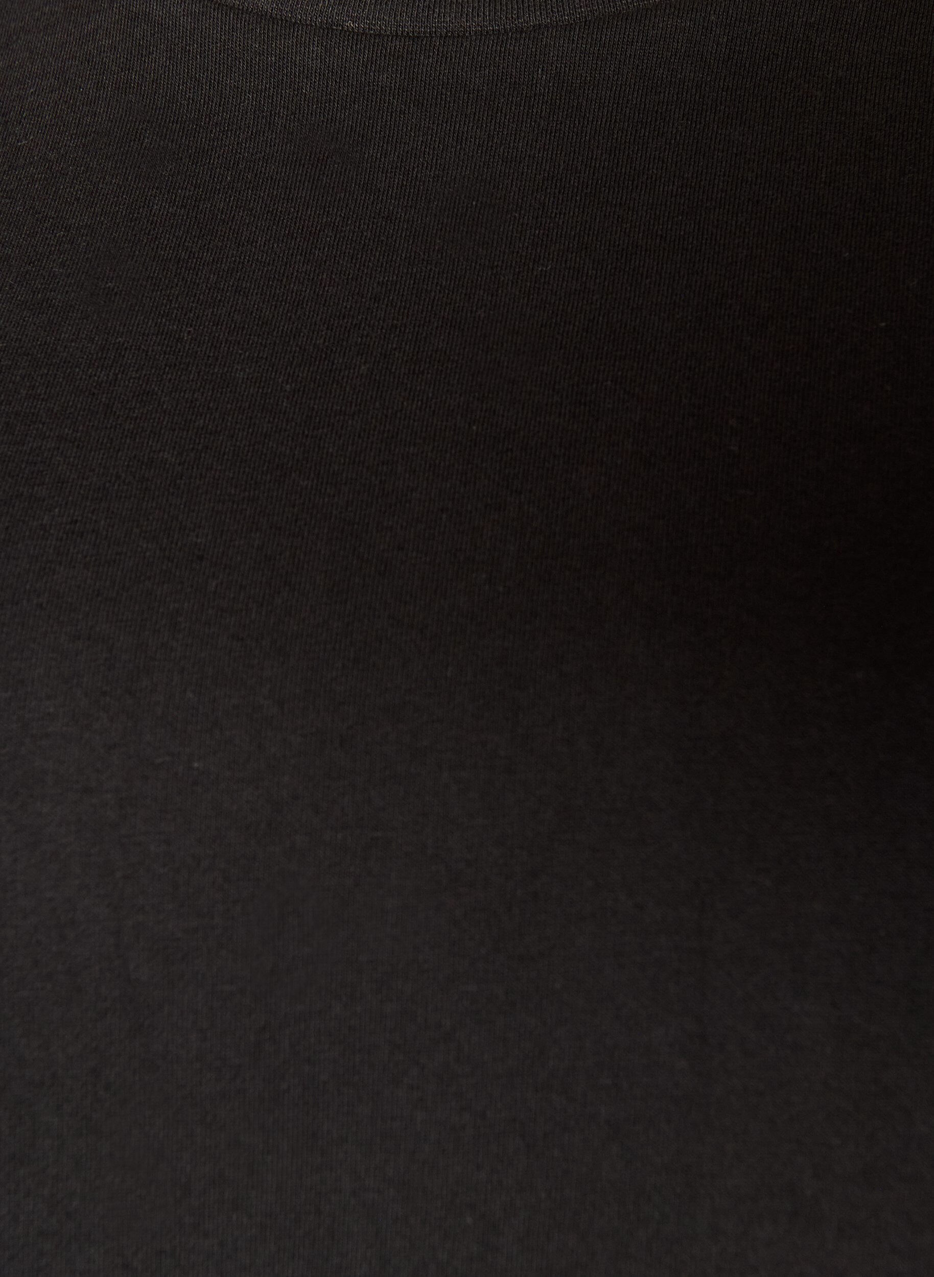ZizziBasic T-shirt met lange mouwen, Zwart, Packshot image number 2