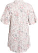 Katoenen jurk met bloemenprint en broderie anglaise, Vanille, Packshot image number 1
