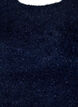 Gebreide blouse met glitterdraad, Blauw, Packshot image number 2
