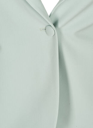 Klassieke blazer met schoudervullingen, Slate Gray, Packshot image number 3