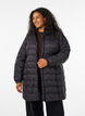 Gewatteerde jas, Zwart, Model image number 0