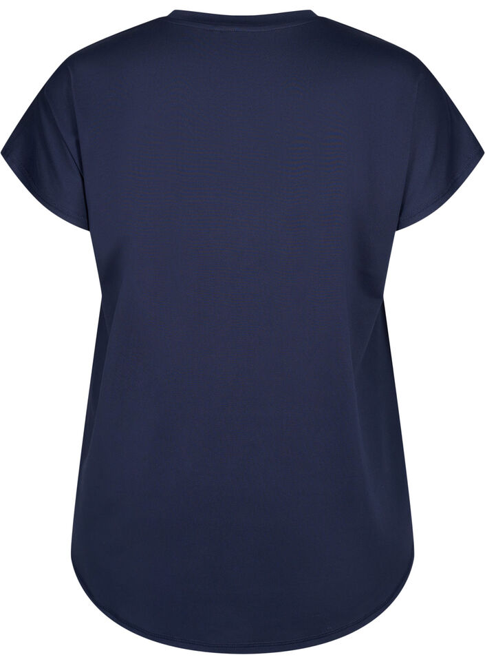 Trainings-T-shirt met V-hals, Night Sky, Packshot image number 1