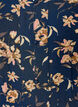 Midi-jurk met smock en decoratieve knopen, Blauw, Packshot image number 2