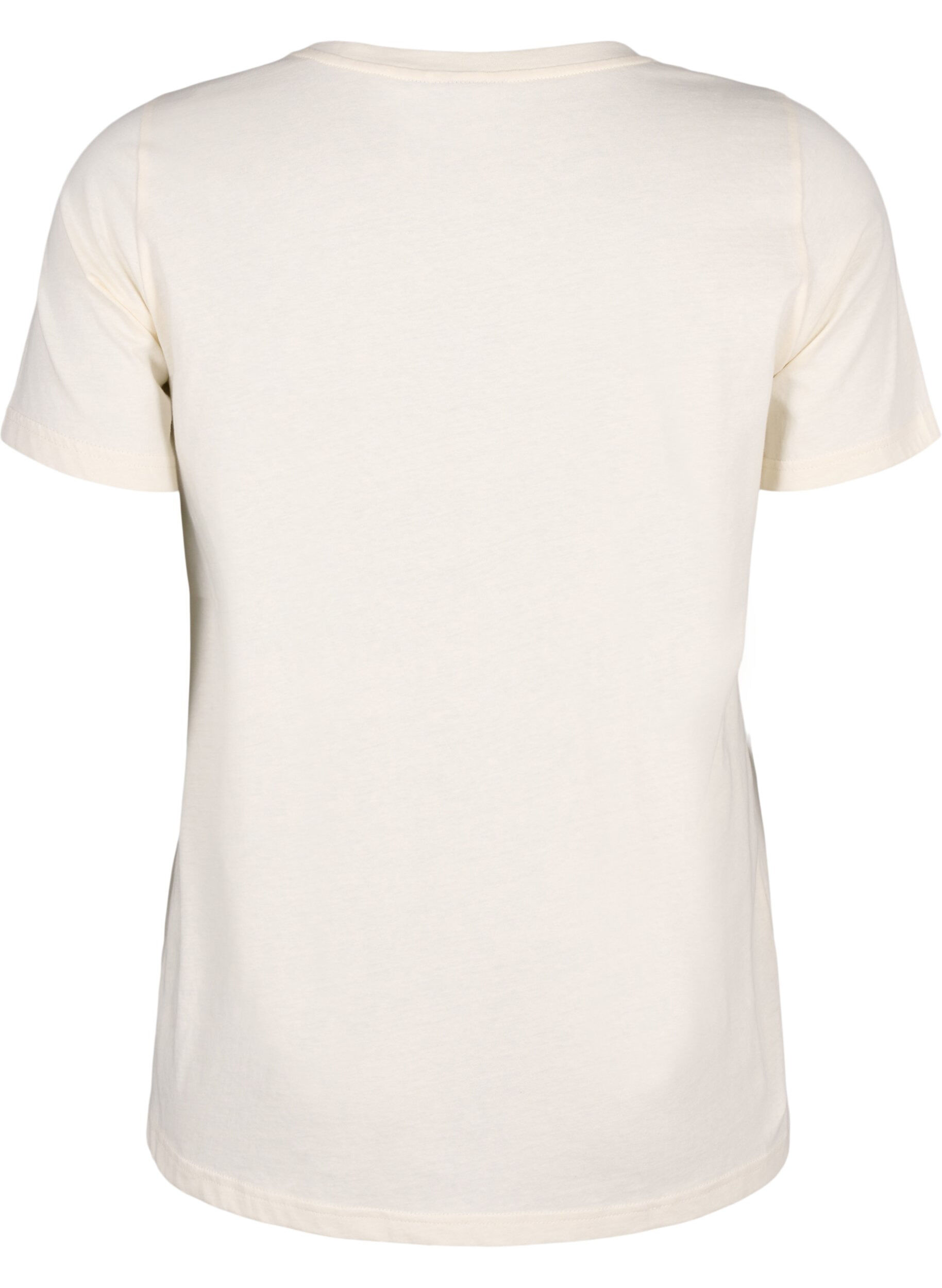 Zizzi Katoenen T-shirt met tekst, Antique W. Alabama, Packshot image number 1