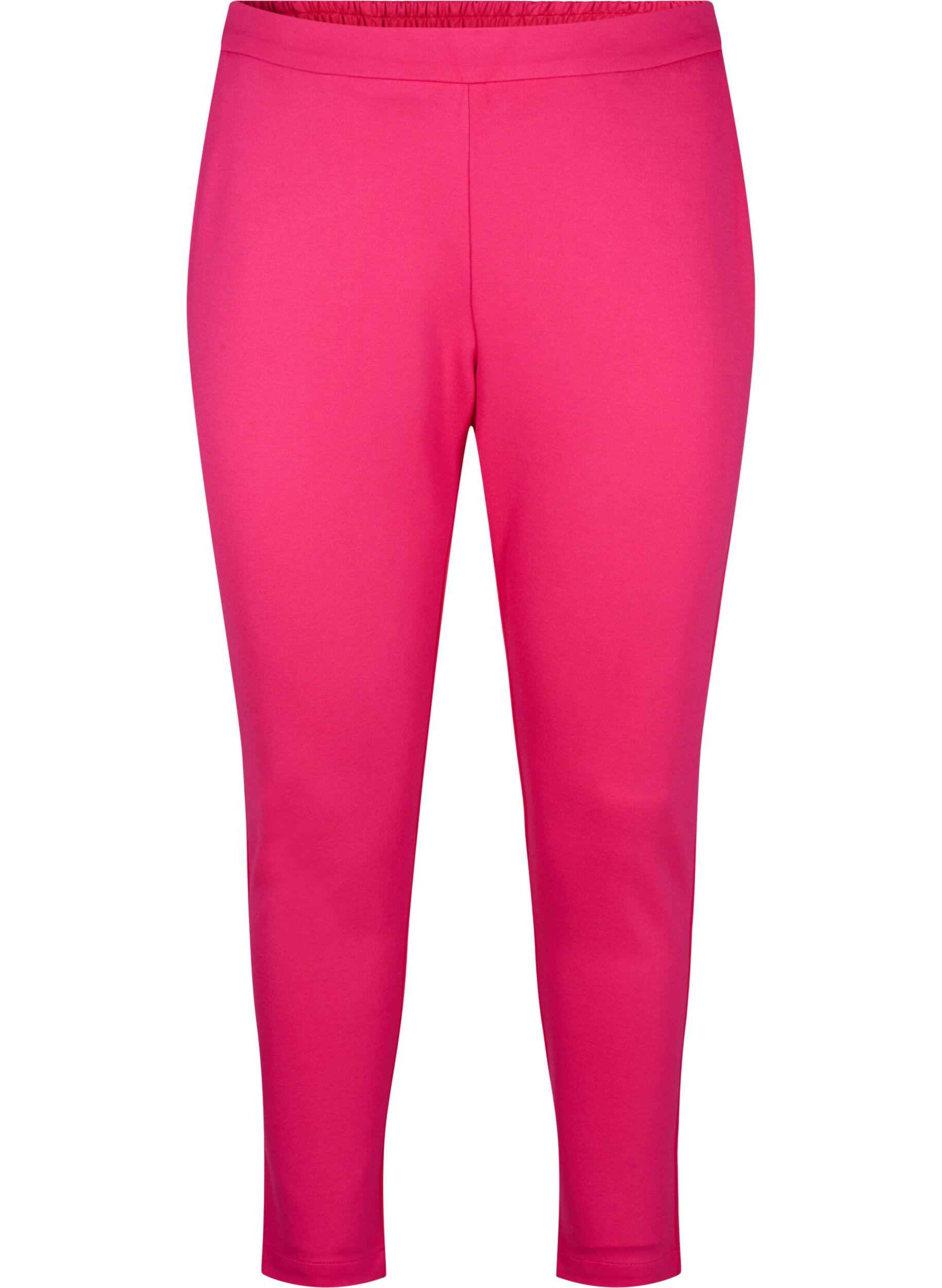 Zizzi Korte broek met zakken, Roze, Packshot image number 0