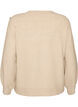 Breisel blouse met knoopdetail, Beige, Packshot image number 1
