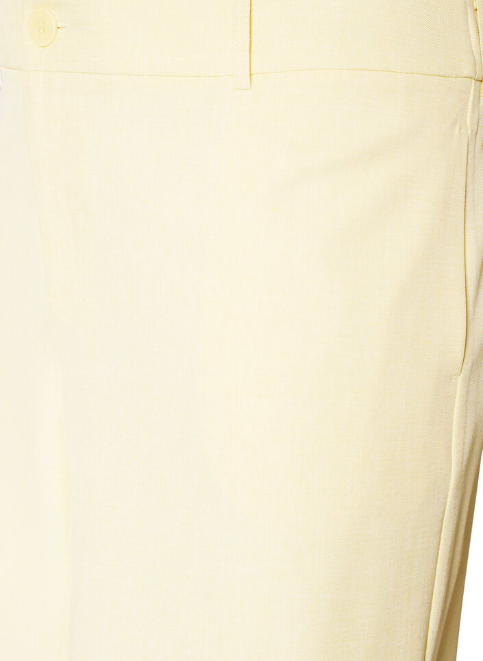 Losse Bermuda-shorts met hoge taille, Geel, Packshot image number 2