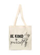 Tote bag met print, Zwart, Packshot image number 0